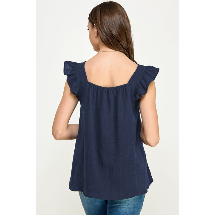 Tilly Top - Navy