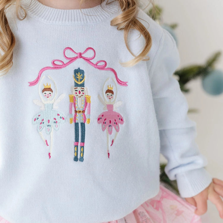 Nutcracker Embroidered Sweater