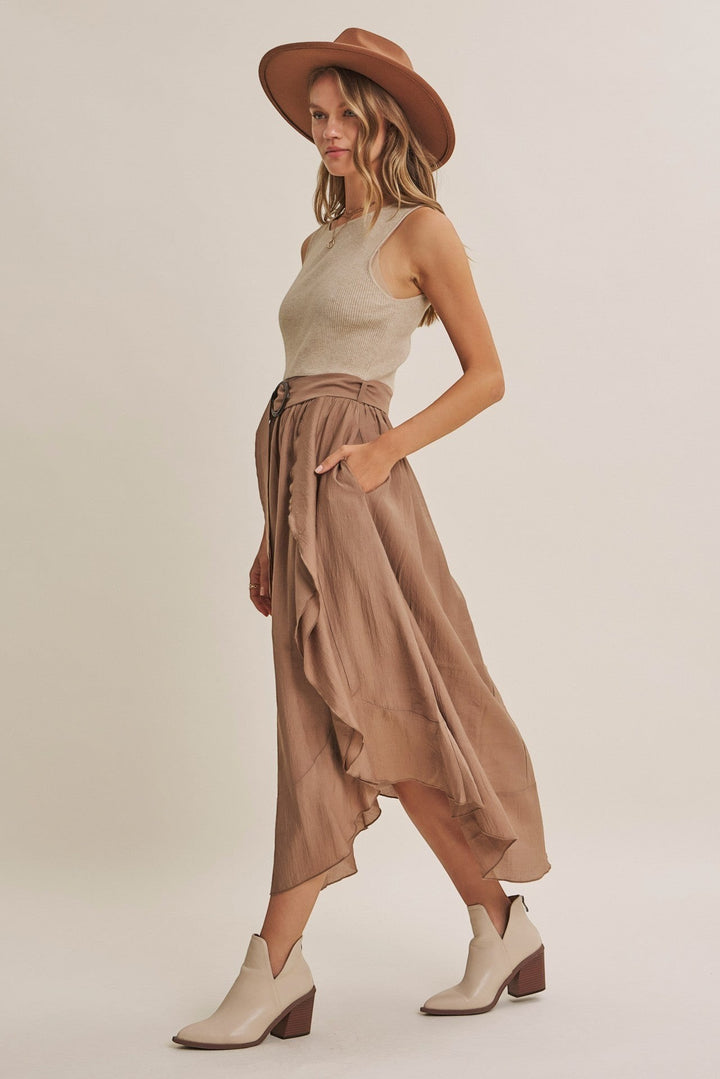 Eliana Dress - Coconut Brown