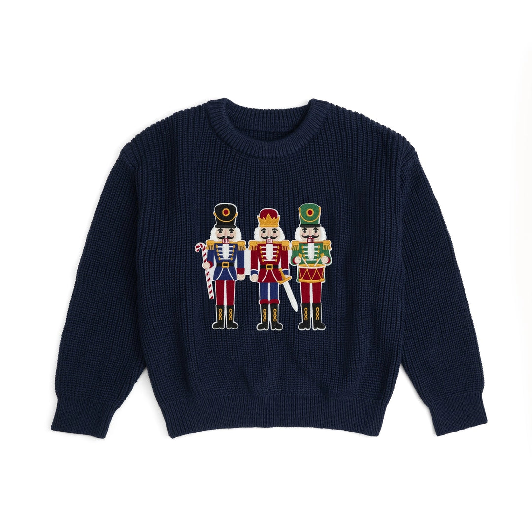 Nutcracker Patch Sweater