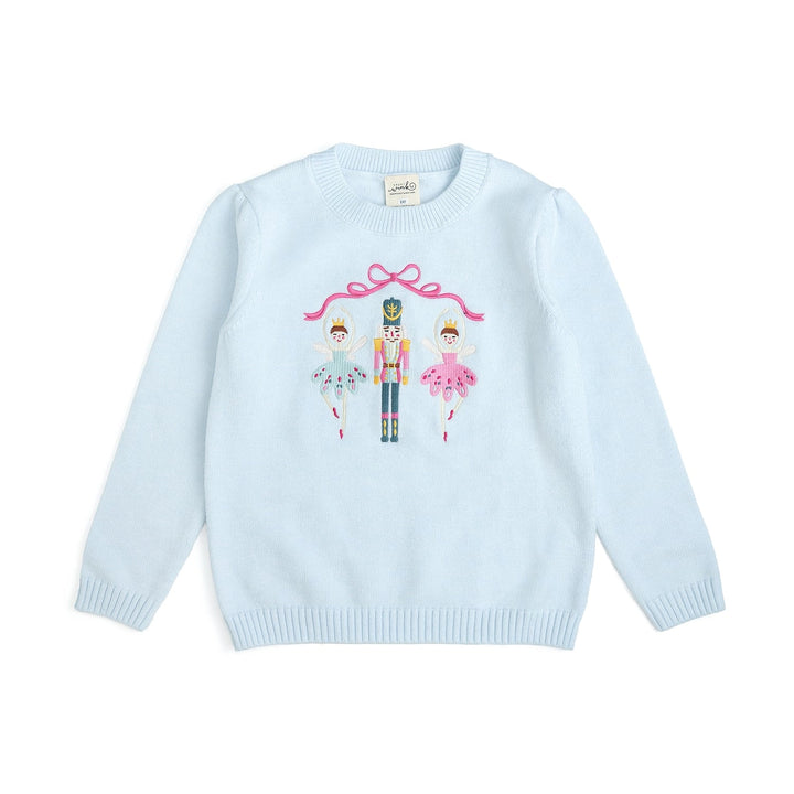 Nutcracker Embroidered Sweater