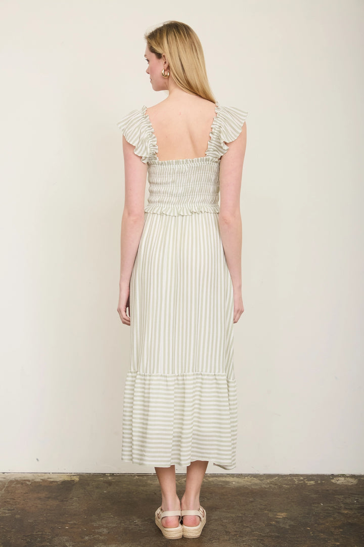 Suri Dress - Light Olive