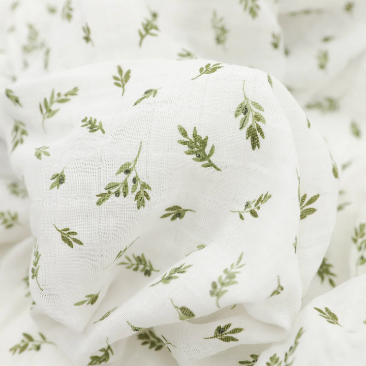 Olive Branch Organic Cotton Muslin Swaddle