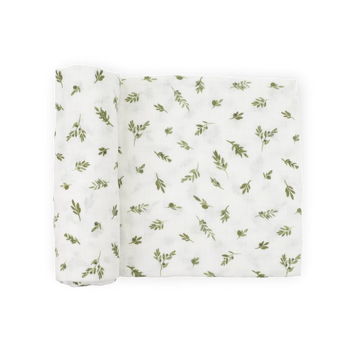 Olive Branch Organic Cotton Muslin Swaddle