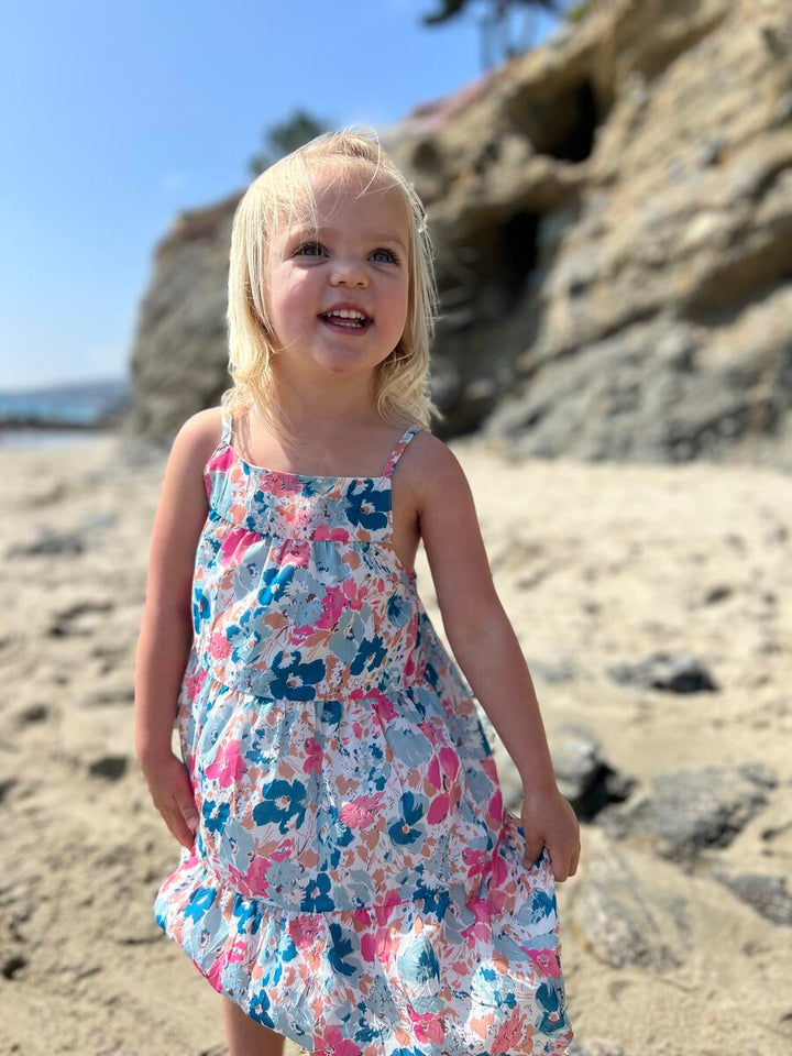 Paula Dress - Pink Floral