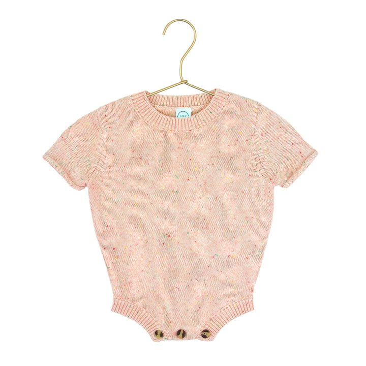 Knit Onesie - Petal Speckle