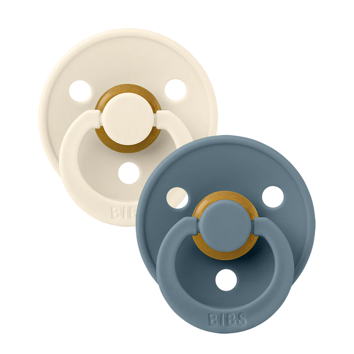 Colour 2PK Ivory/Petrol
