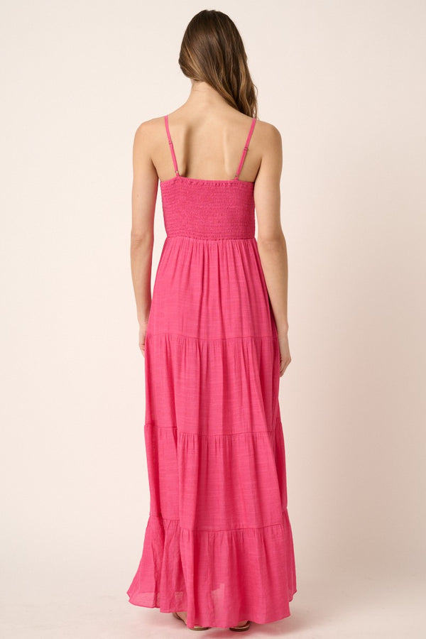 Bianca Dress - Hot Pink