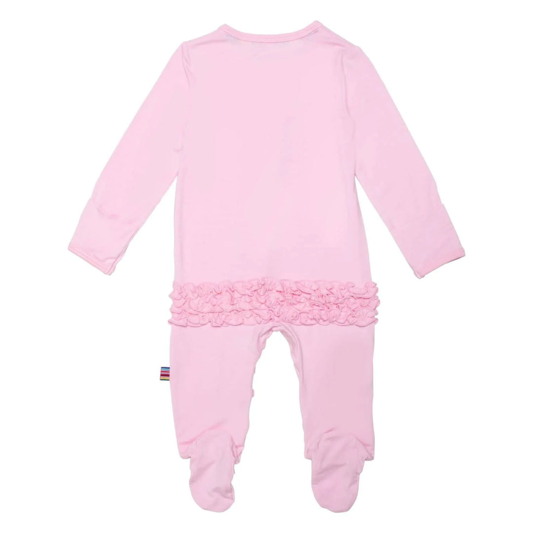 Bermuda Breeze Ruffled Footie