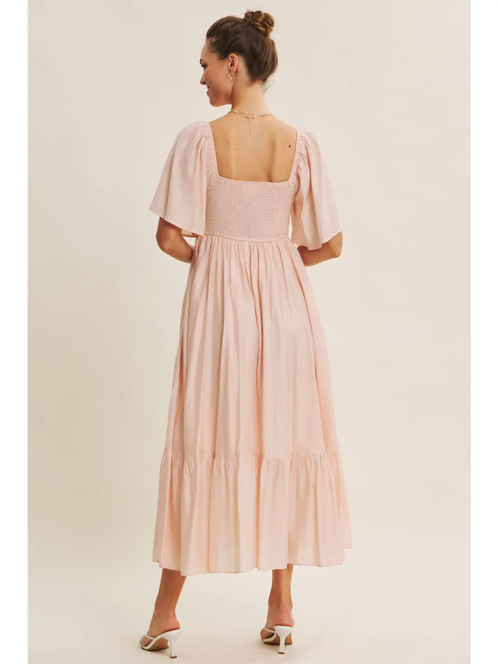 Avery Dress - Ice Pink