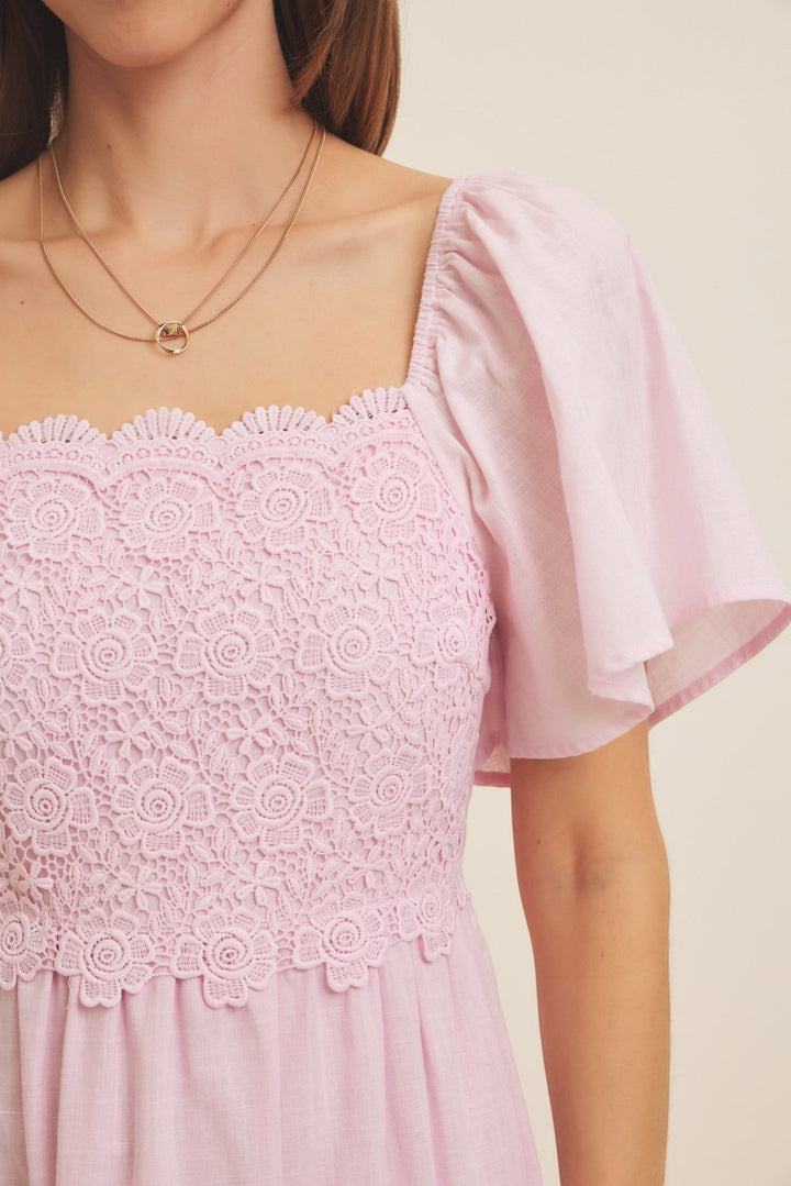 Coralyn Dress - Pink