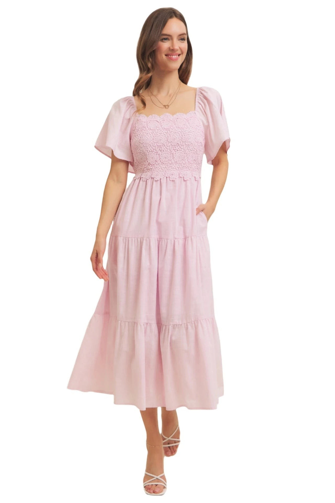 Coralyn Dress - Pink