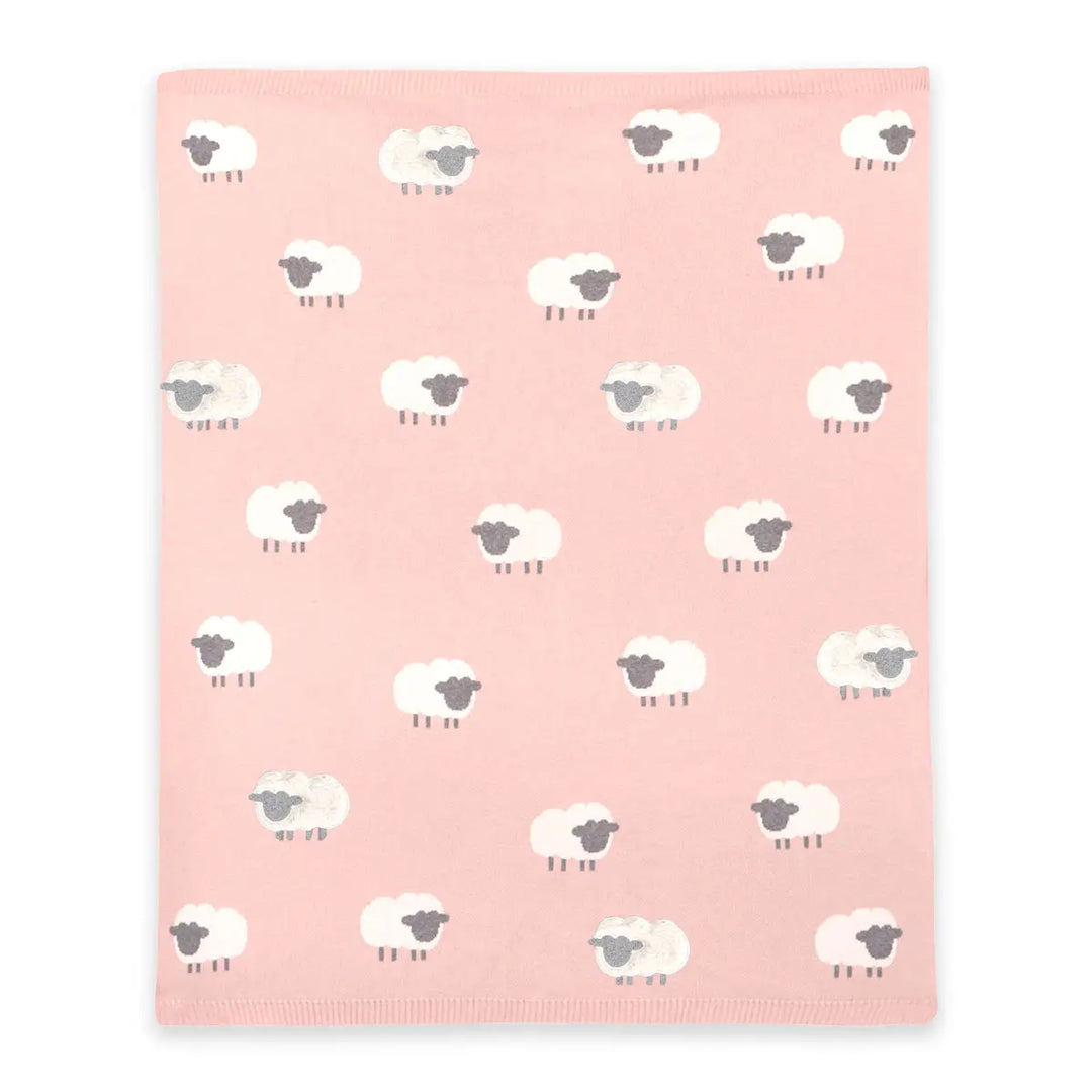 Jacquard Knit Baby Blanket