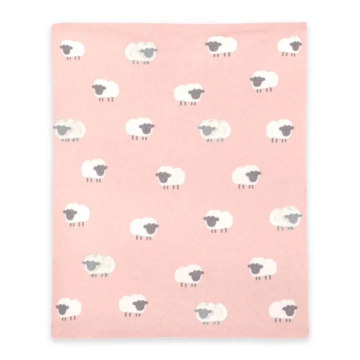 Jacquard Knit Baby Blanket