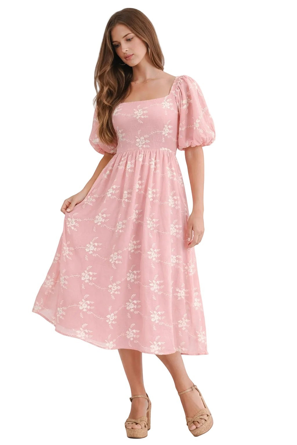 Audrey Dress - Pink