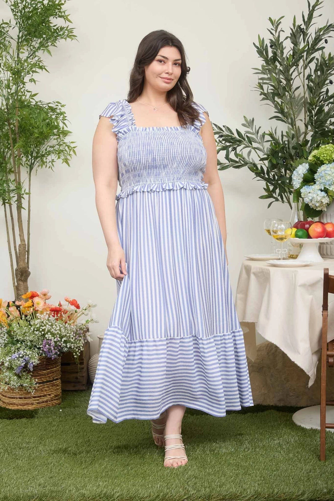 Suri Dress - Blue