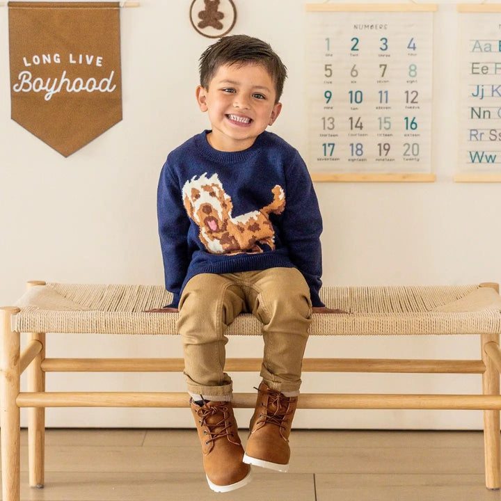 Vintage Puppy Sweater