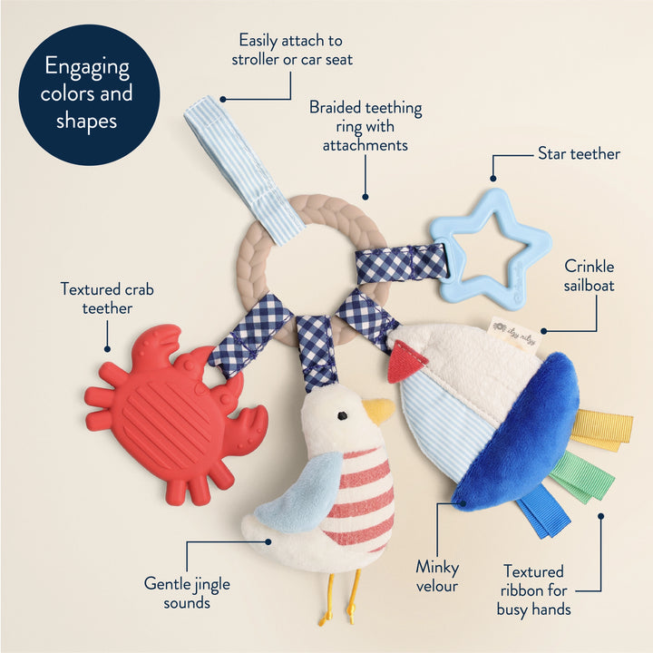 Bitzy Busy Ring™ - Nautical