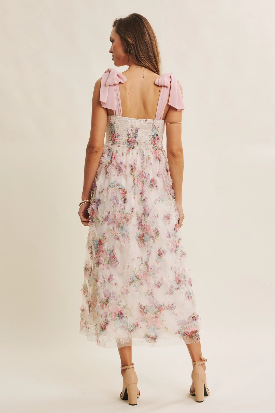 Wisteria Dress - Dusty Rose