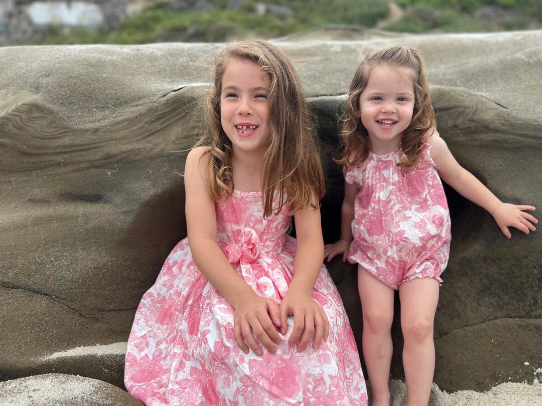 Juliet Dress - Pink Roses