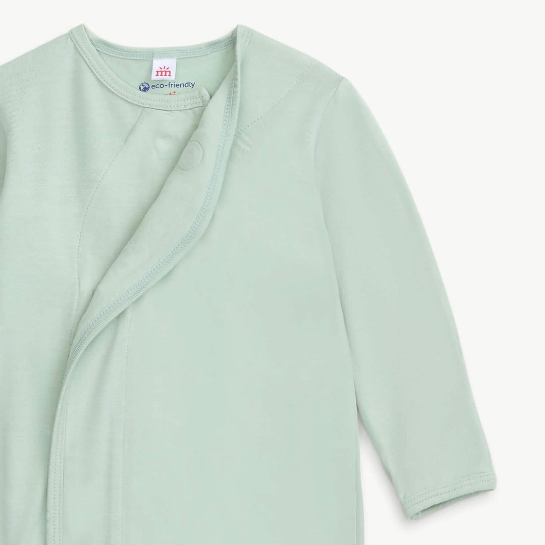 Sea Foam Gown & Hat Set