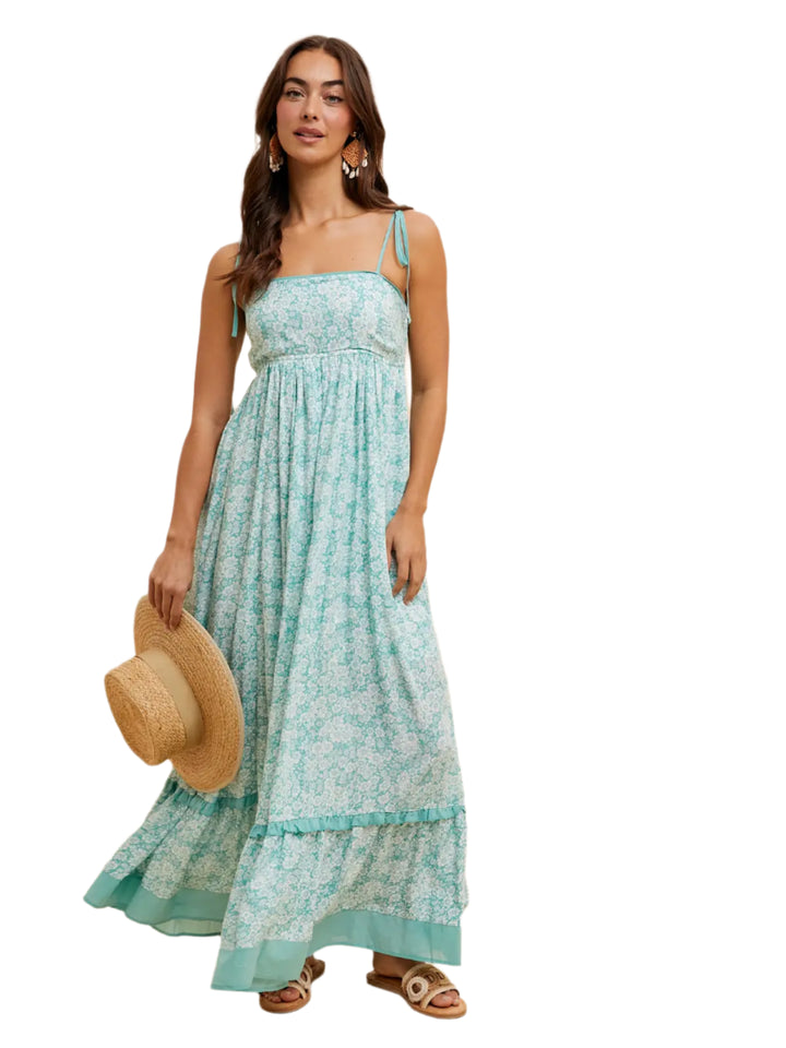 Blossom Dress - Seafoam