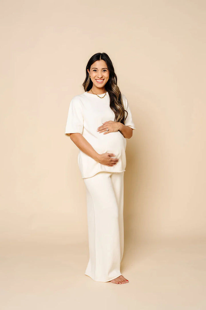 Knit Women's Set - Ivory