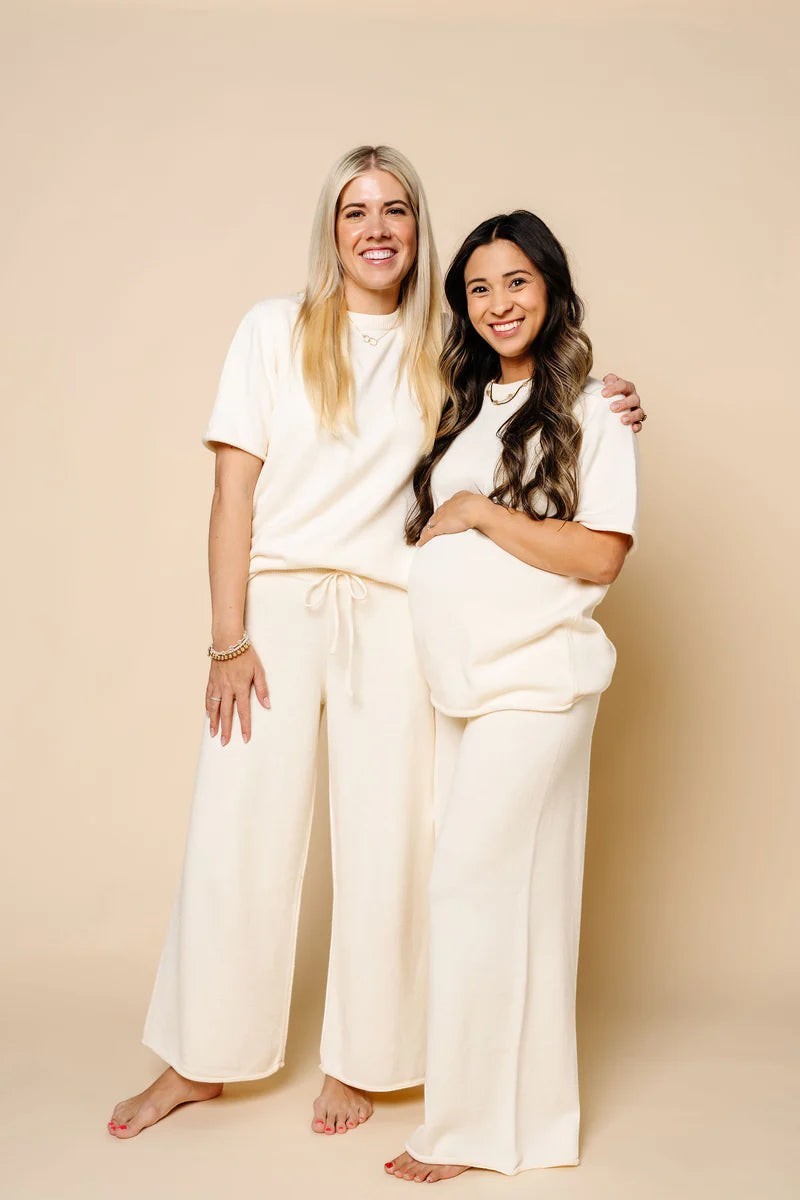 Knit Women's Set - Ivory