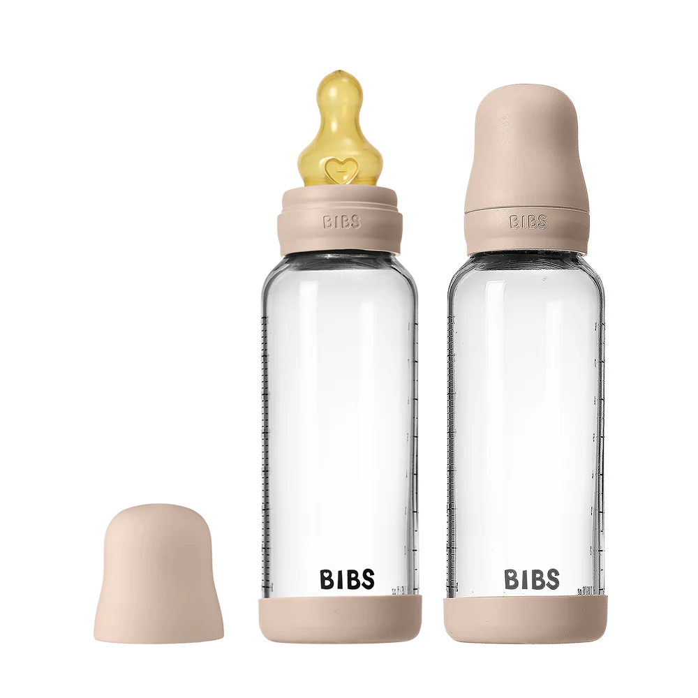 Glass Bottle 8oz 2PK Latex