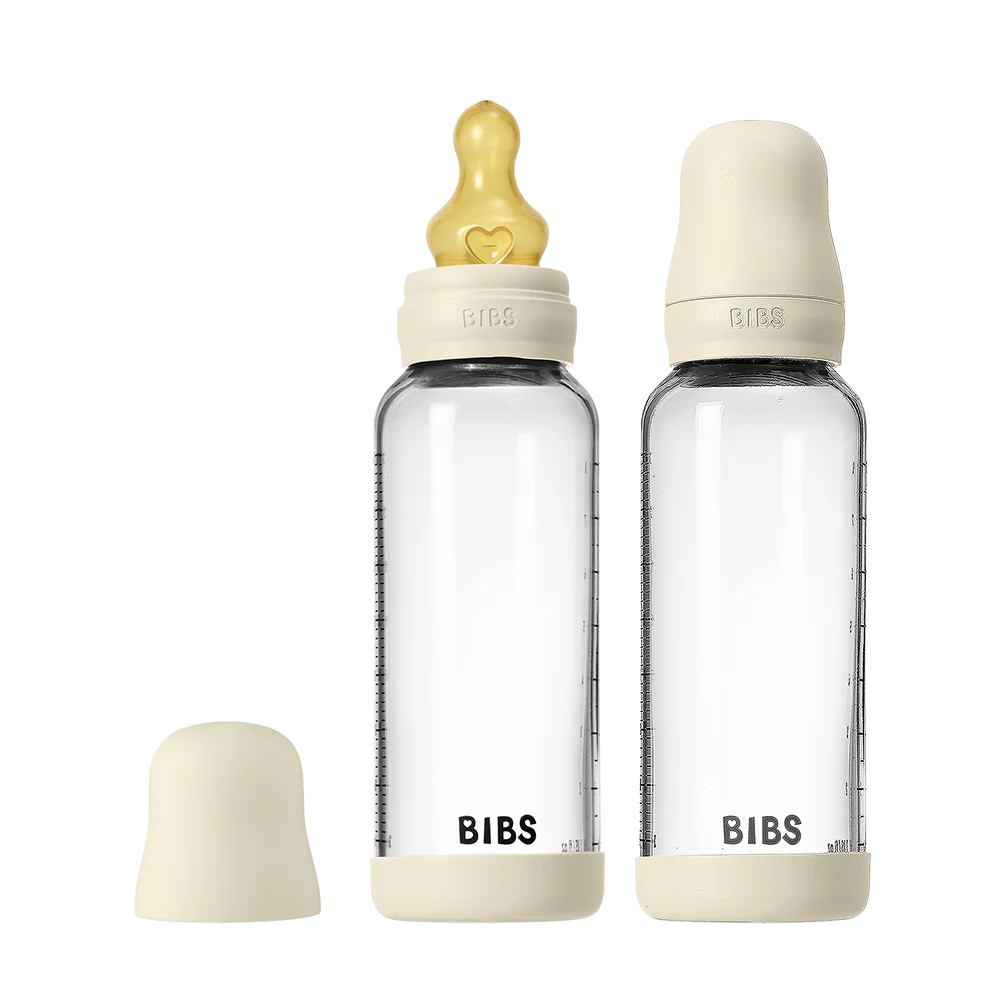 Glass Bottle 8oz 2PK Latex