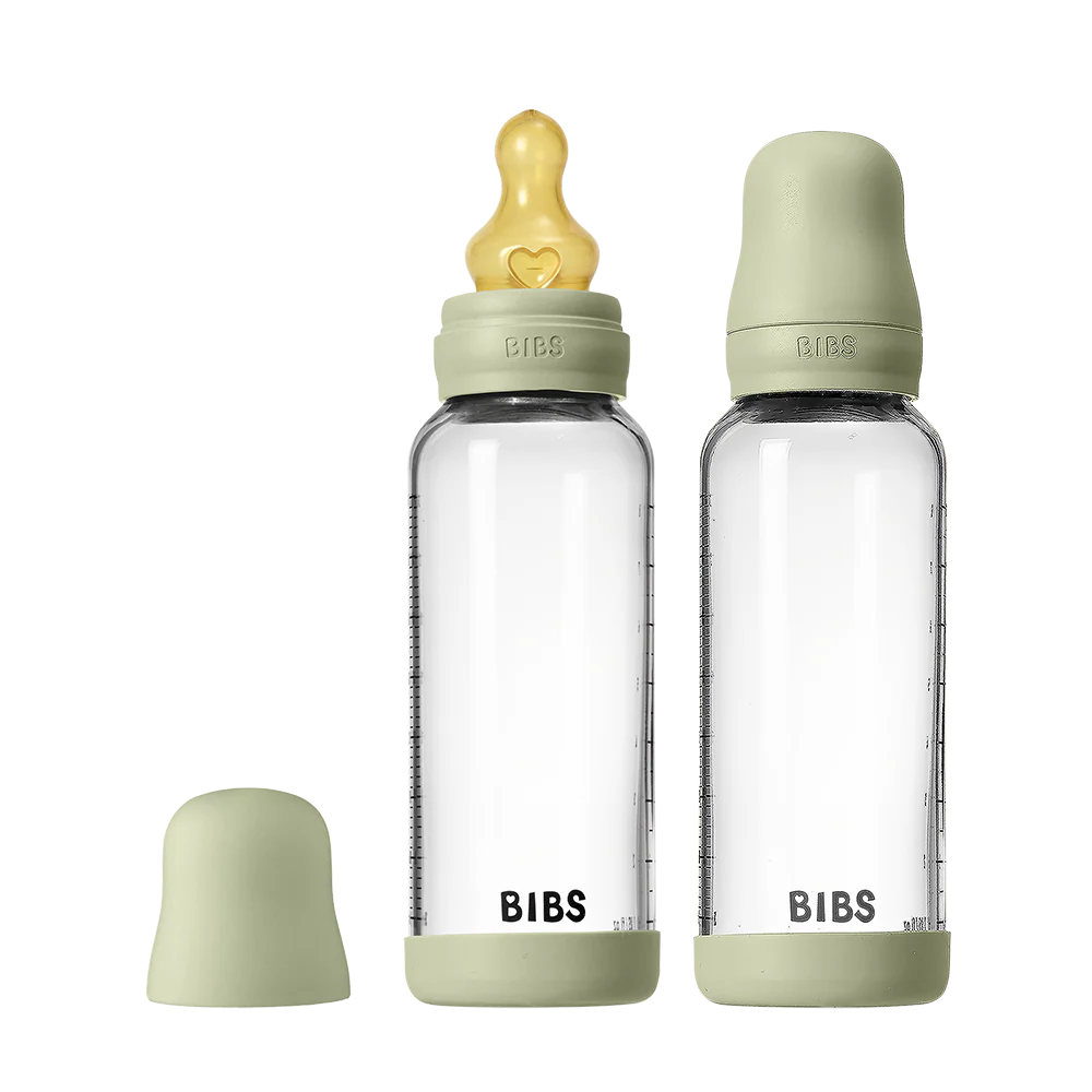 Glass Bottle 8oz 2PK Latex