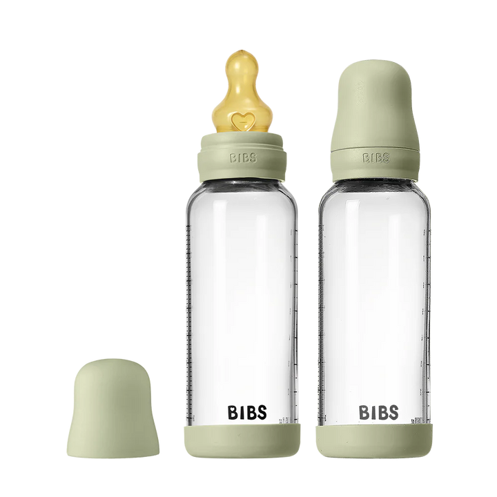 Glass Bottle 8oz 2PK Latex