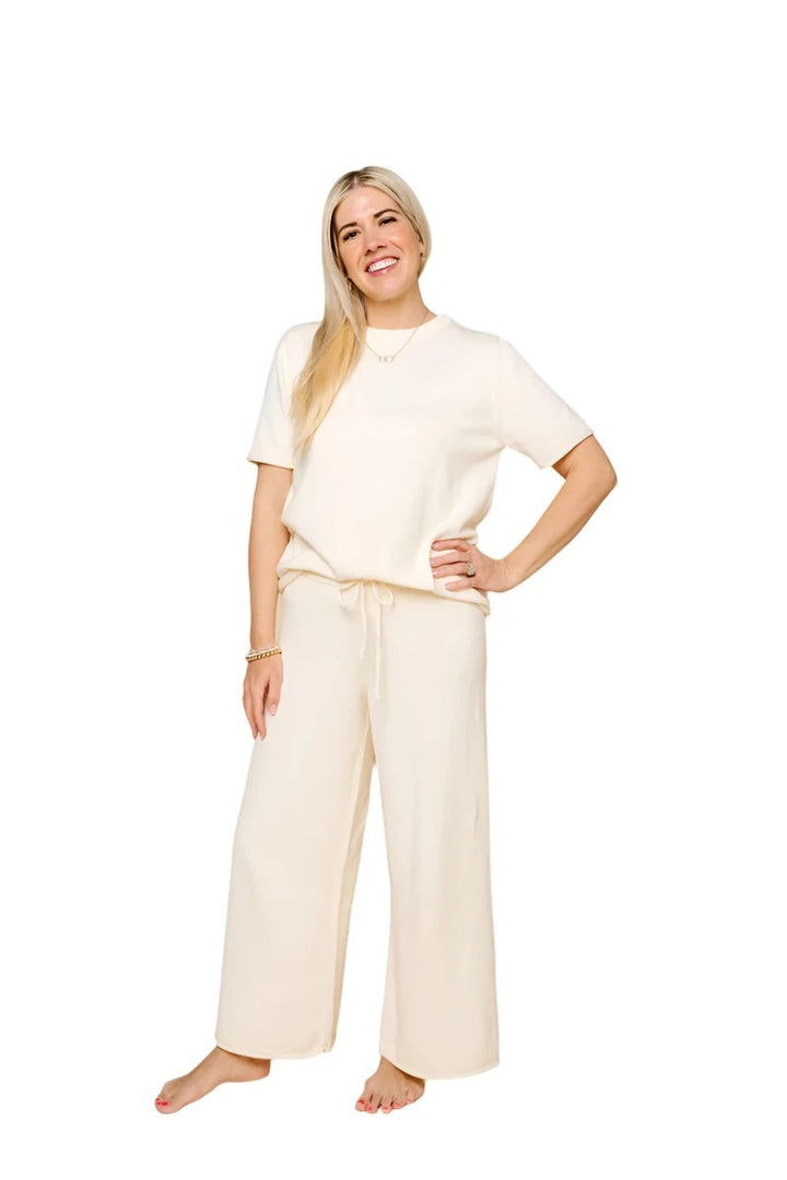 Knit Women's Set - Ivory