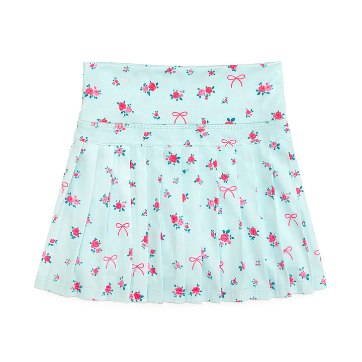 Sky Blue Floral Skort