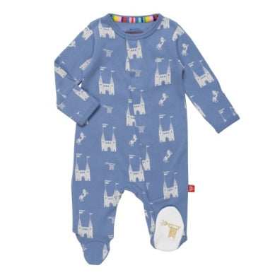 Balmoral Story Organic Cotton Magnetic Footie