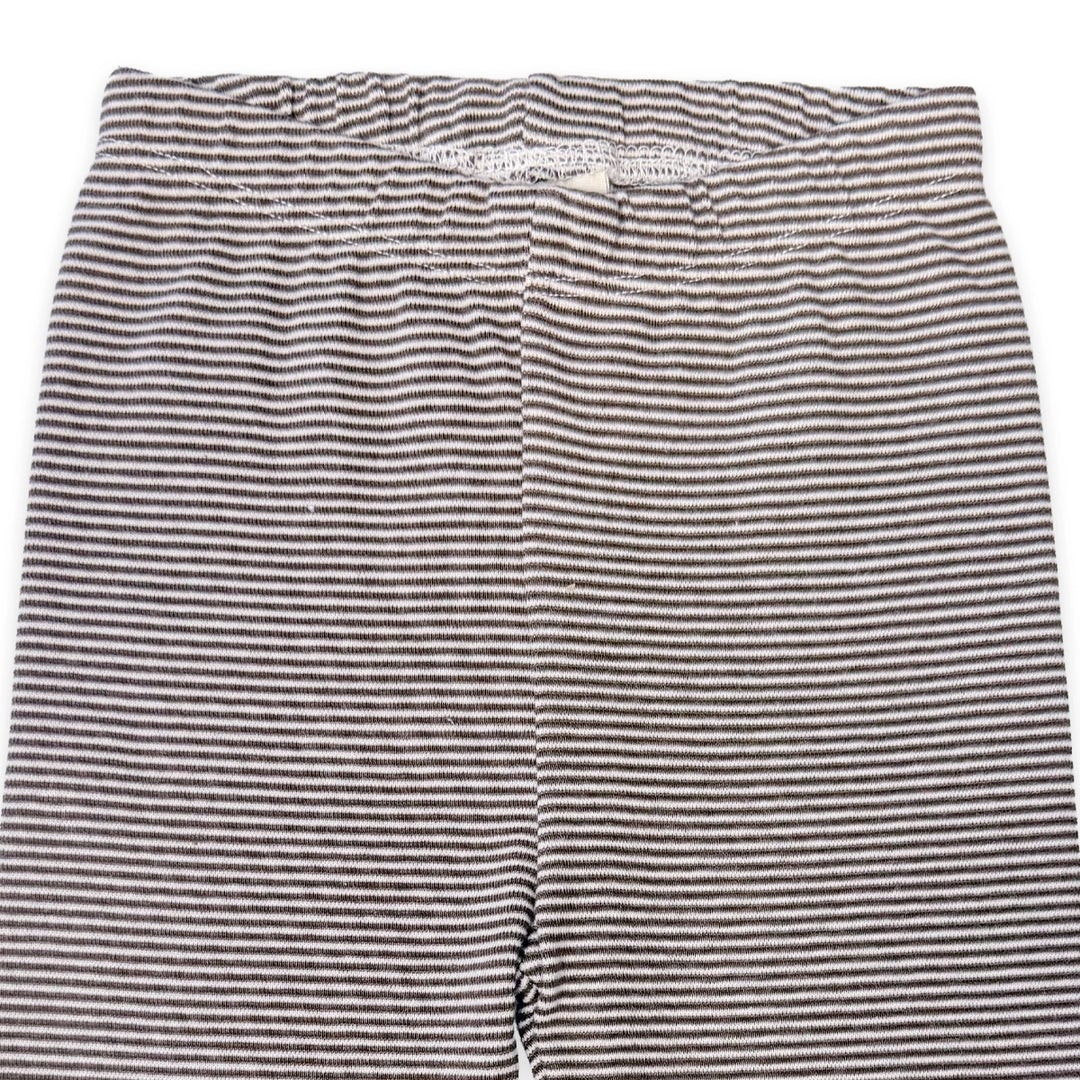 Rib Knit Stripe Leggings