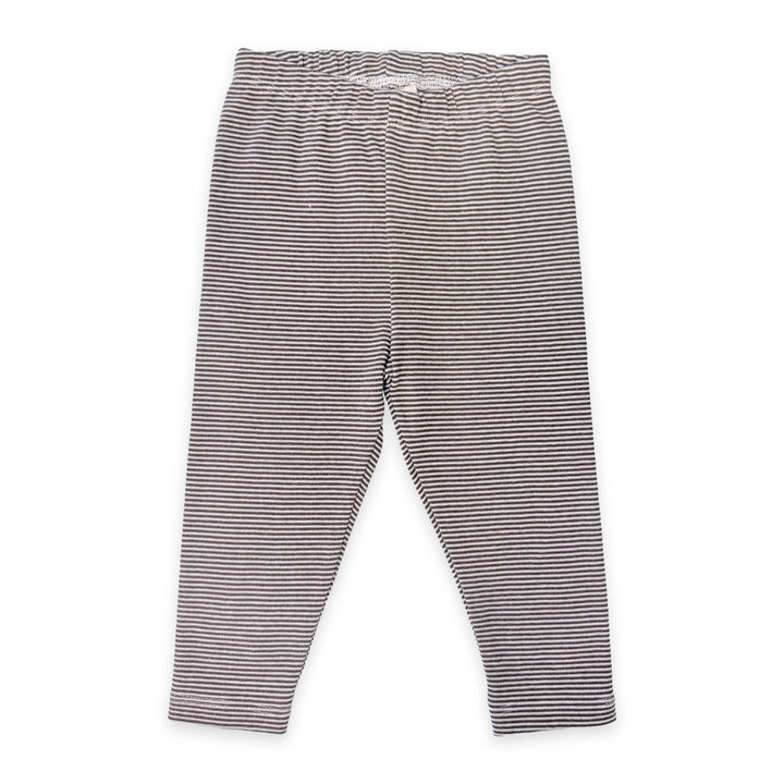 Rib Knit Stripe Leggings