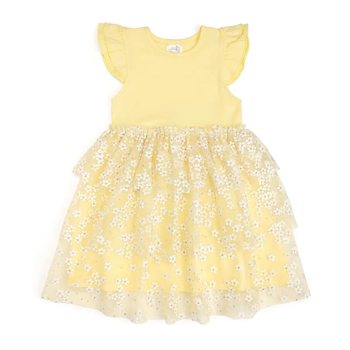 Ditsy Daisy Dress - Sunshine