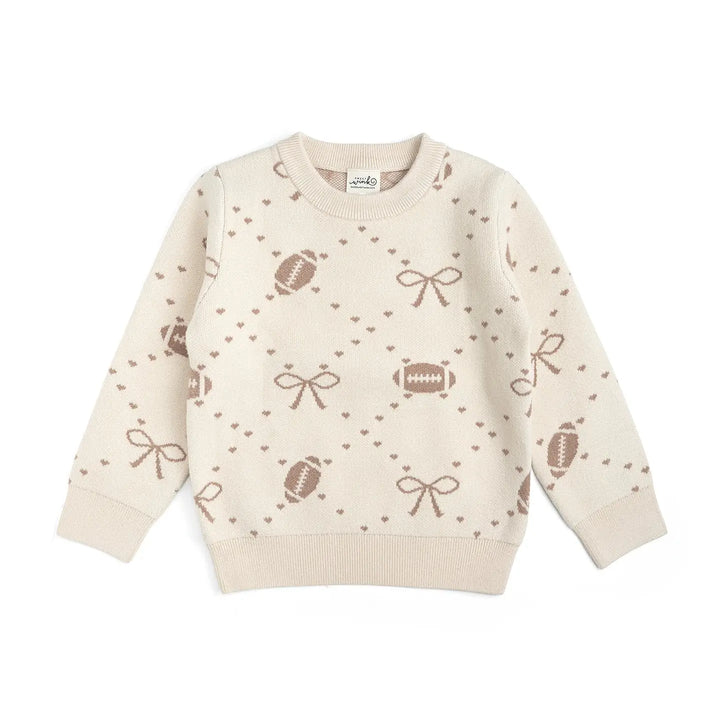 Football Trellis Sweater