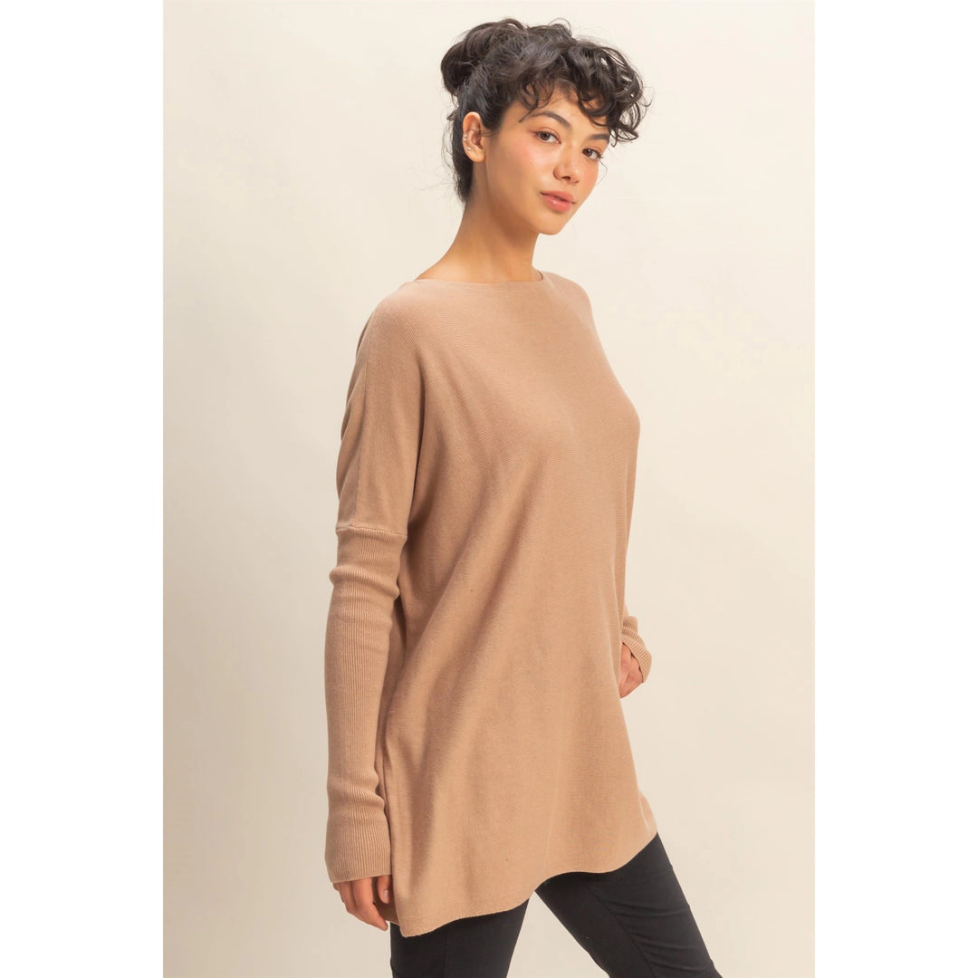 Bobbie Top - Dark Taupe