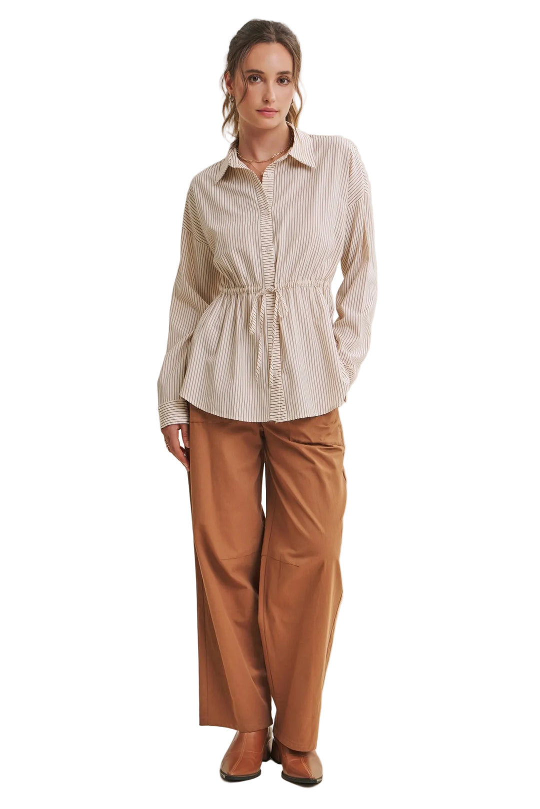 Pina Shirt - Taupe