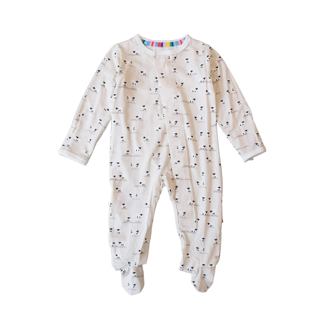 Baa Baa Baby Cream Footie