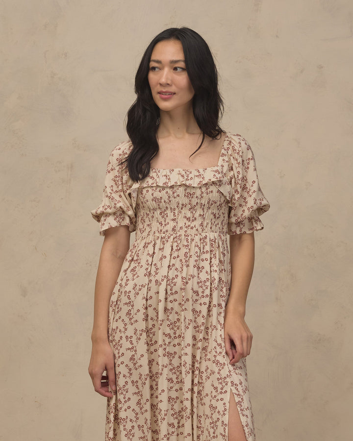 Birdie Dress Women's - Floral Toile