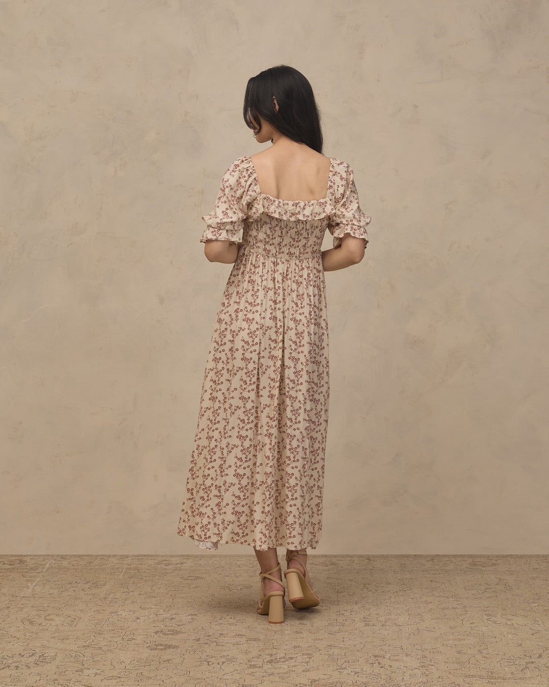 Birdie Dress Women's - Floral Toile