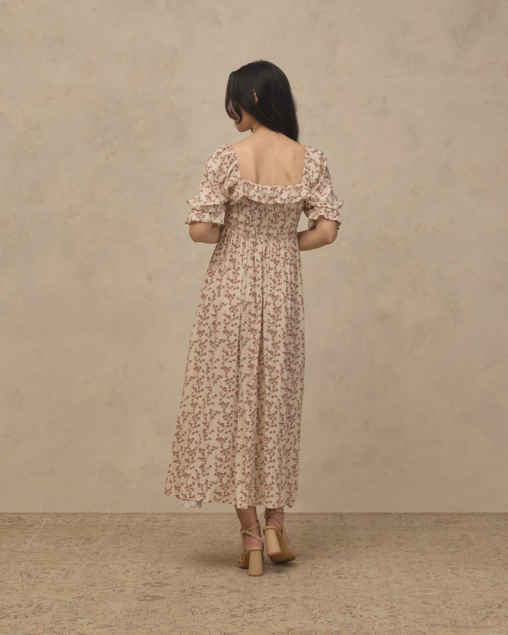Birdie Dress Women's - Floral Toile