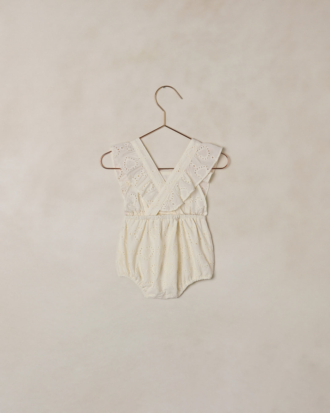 Lucy Romper - Heart Eyelet