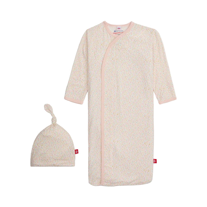 Bedford Floral Gown & Hat Set
