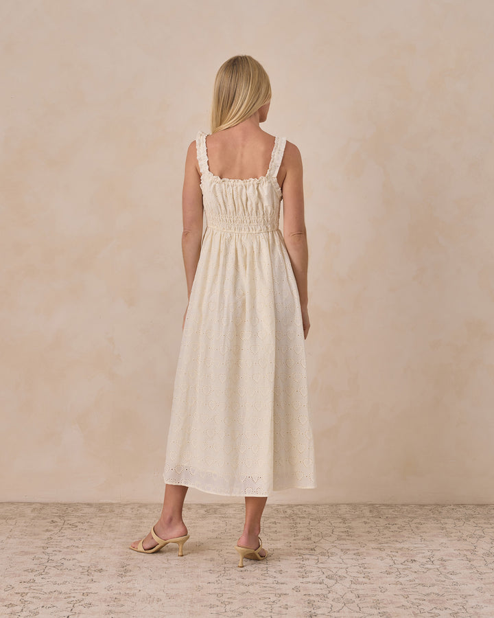 Jane Dress - Heart Eyelet