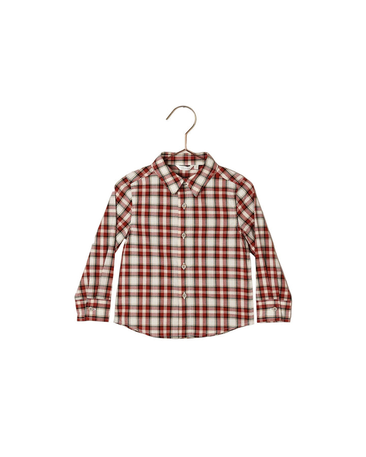 Harrison Button Down - Holiday Tartan