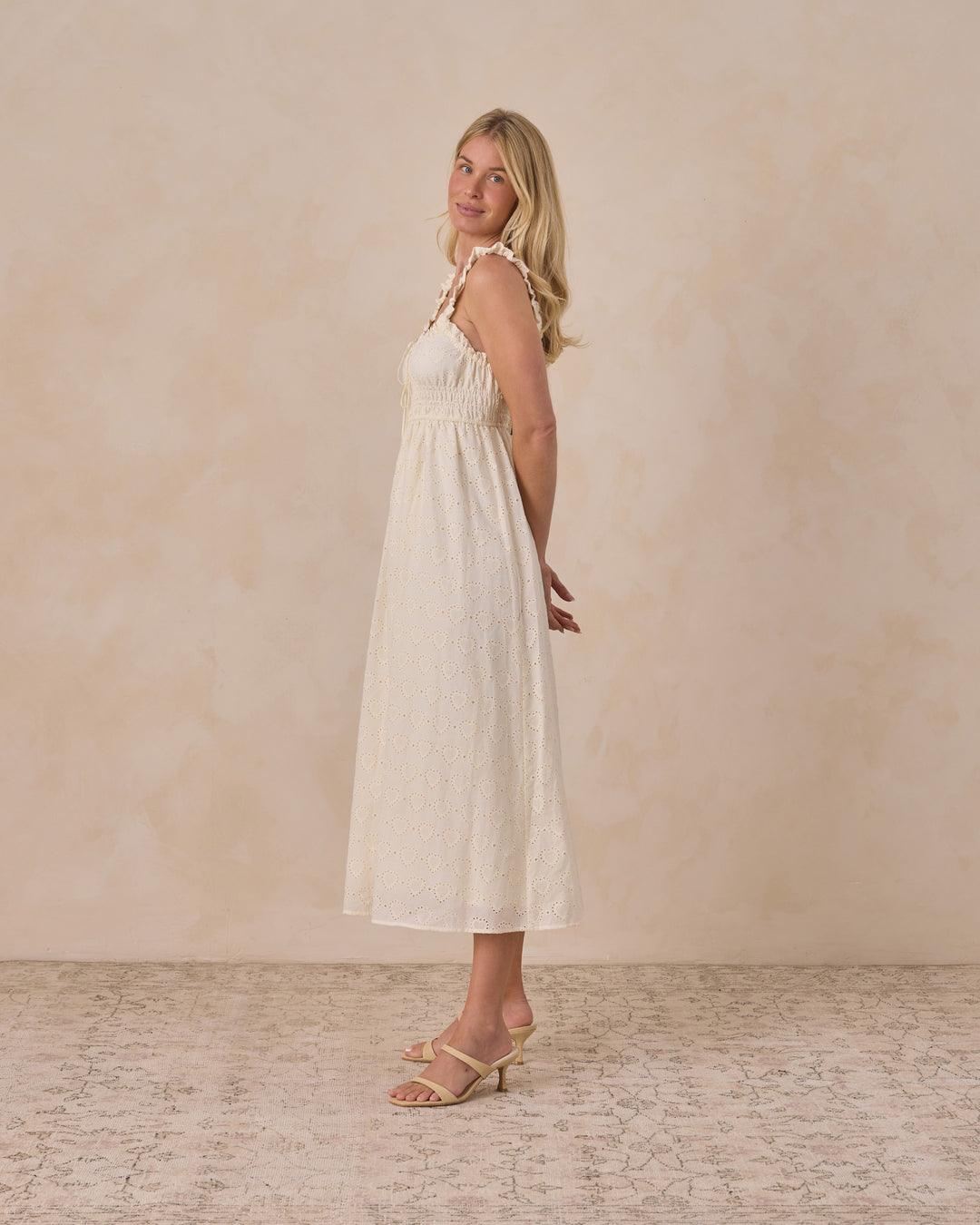 Jane Dress - Heart Eyelet